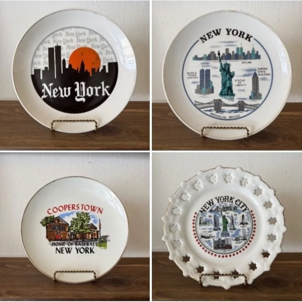 Vintage U.S. Virgin Islands Souvenir Decorative Plate St Thomas St John St Croix